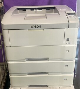 【埼玉発】【EPSON】A3レーザープリンター　LP-S3550　★増設カセット×2個搭載★カウンター2723枚★動作確認済★　(11-3223)