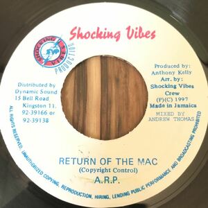 送料無料★レア 美声シンガーグループ!! RETURN OF THE MAC / A.R.P★レゲエレコード大量出品中