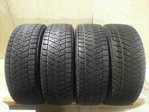 №8874 225/65R17 ブリヂストン ブリザック DM-V2 冬タイヤ 溝有り良品 中古売切り4本SET 法人向け送料安