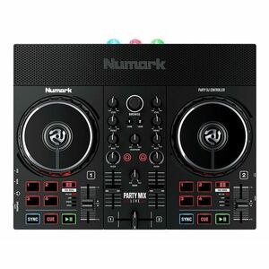 ★Numark ヌマーク Party Mix Live / LEDパーティライト搭載 スピーカー内蔵 DJコントローラー ★新品送料込