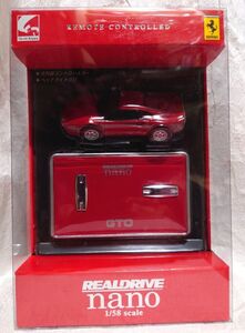 REALDRIVE nano 288 GTO フェラーリ Ferrari ラジコン 1/58 未使用品 動作未確認 現状品