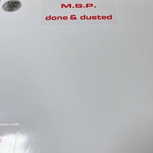 【新品 未聴品】 MANIC STREET PREACHERS / DONE & DUSTED 12inch EP