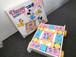 28158【ニチガン】　ディズニーベイビーズつみき　Disney BABIES つみき◆現状品