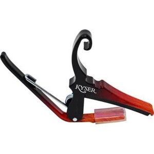 カポタスト アコギ エレキ カイザー Kyser KG6SNB QUICK-CHANGE CAPO サンバースト カポ ギター