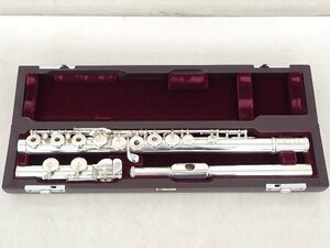 MURAMATSU FLUTE フルート DSモデル 総銀製 リングキー ケース付き ムラマツフルート ▽ 6EF19-1