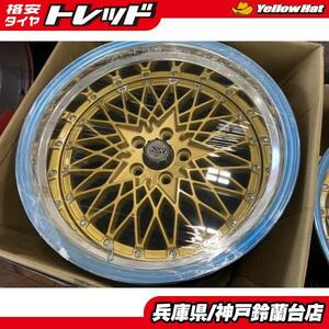 【在庫処分】 SSR Formula MESH FM GOLD 19インチ 前後 異径サイズ 【新品】 9.5J +0 11J +24 5H114.3 カスタム イベ車