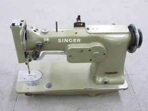 R010-S3-16110 SINGER シンガー 107U202 横振り刺繍ミシン 工業用 現状品1