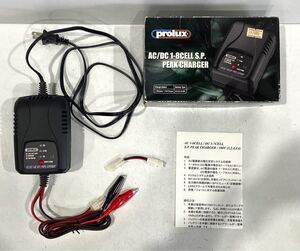 241010D☆ prolux AC/DC 1-8 CELL S.P. PEAK CHARGER 元箱、取説付 ♪配送方法＝おてがる配送宅急便(EAZY)♪