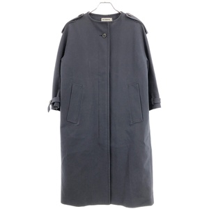 JIL SANDER ジルサンダー 16SS ノーカラーコート JSPK470024 ネイビー 34 ITJR5MSZUJOA