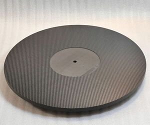 肉厚 8mm ターンテーブルシート ドライカーボン製 スリップマット LP レコード CFRP アナログ レコードプレーヤー U347