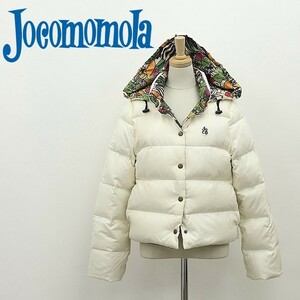 ◆Jocomomola ホコモモラ シビラ リバーシブル 野菜柄 フーデッド ダウン ジャケット 40