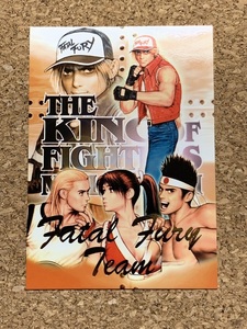 【SNK　グッズ　１９２】カード　FatalFuryTeam　餓狼チーム　KOF　THEKINGOFFIGHTERS　ColleCarA　未来蜂歌留多商会　2000年