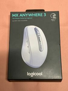 Logicool ロジクール MX ANYWHERE 3 MX1700PG Unifying Bluetooth ワイヤレス 高速スクロールホイール 充電式 ペイルグレイ 新品未使用品