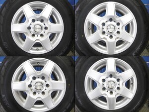 リプレーザ＋ブルーアースRY55●15×6J＋33 6穴×139.7●195/80R15●タイヤホイール4本●手渡し可！●200系ハイエース●(nW384