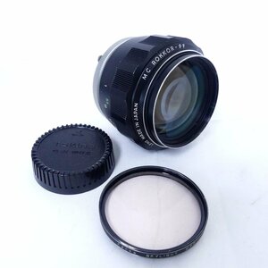 【送料無料】 MINOLTA ミノルタ MC ROKKOR-PF 85mm f1.7 マニュアルフォーカス 単焦点 中望遠 大口径 カメラレンズ USED /2411C