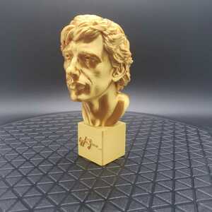 Ayrton Senna Bust & Figure Gold Color GK Set 金色アイルトンセナバストとフィギュア２体ガレージキットセット Sideshow Sega Bandai