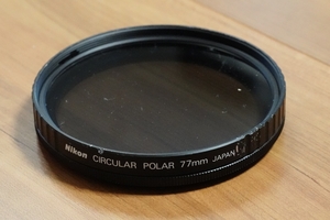 ニコン Nikon C-PL 77mm φ77 サーキュラーPL　偏光 2 小傷あり