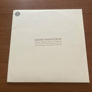 MAYER HAWTHORNE / DIRECT TO DISC (2LP) レコード STONES THROW