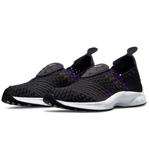 ☆NIKE AIR WOVEN 黒/紫/濃緑 28.0cm ナイキ エア ウーブン スリッポン DN1773-010