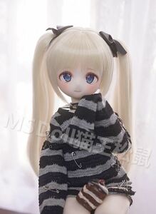 BJDドール用ウィッグ MDD/kumako/DDサイズ通用 8-9インチ 全5色 球体関節人形 doll