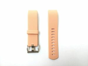 Fitbit Charge 2 バンド 交換ベルト シリコン Sサイズ サーモンピンク