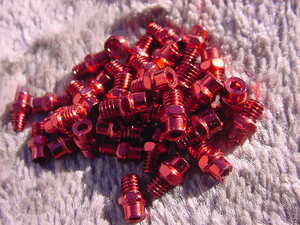 TAG METALS T-1 Hex Pedal Pin 4㎜ Red 新品未使用