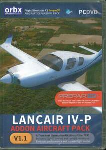 新品 orbx Lancair IV-P(FSX) ランスエアー アドオンソフト