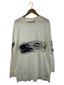 Y-3◆長袖Tシャツ/M/コットン/WHT