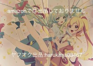 A3 ピンナップポスター　アイカツプラネット!　 音羽舞桜 ハナ 月城愛弓 キューピット/ゾンビランドサガ リベンジ　ゆうぎり 水着 2021年