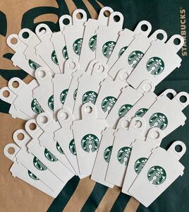 STARBUCKS スターバックス　ギフトタグ 3０枚セット　スタバ