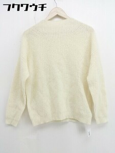 ◇ BEAUTY & YOUTH UNITED ARROWS ボトルネック アンゴラ混 ウール ニット 長袖 セーター アイボリー メンズ