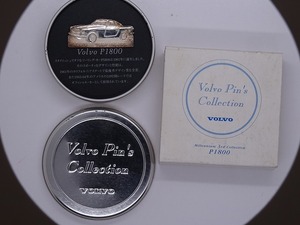 Volvo Pin`s Collection P1800 SILVER(スターリングシルバー） 缶入り 未使用 ボルボ