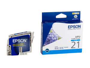 １円～純正・EPSON・セイコーエプソン★純正インクカートリッジ★ICC21・シアン★対象機種＝PM-930C・PM-940C・PM-950C・PM-970C・PM-980C