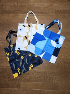 Marimekko　トートバック　３点セット　 エコバッグ