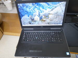 DELL Precision 7720// Corei7-7920HQ　16GB　512GB　Quadro M1200// Windows 11Pro