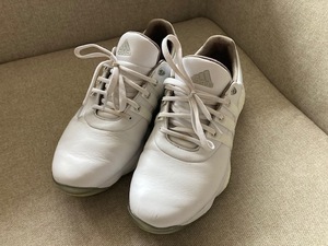 【adidas】アディダス ゴルフシューズ TOUR360 22 GV7245 ホワイト 27.5cm