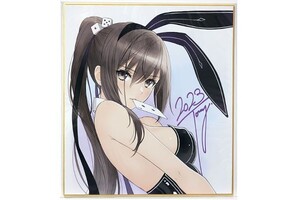 T2 ART WORKS　夏コミ C102 グッズセット（2023夏） ばらし 【 サイン色紙 (印刷） ② シャイニング・ブレイド　サクヤ 】　Tony