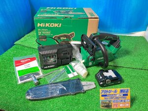 【未使用】 HiKOKI ハイコーキ　18V コードレス チェーンソー　CS1825DC (BC) 【博多店】 充電式　ガイドバー：250mm　小型 軽量 切断