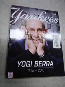 MK 2015年 10月号 V.36-8 ヤンキース・マガジン/Yankees MAGAZINE MLB