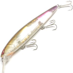 レイダウンミノー ミッド 110F #BR-219 リフレクトワカサギ NORIES ノリーズ ハードルアー ミノー ジャークベイト LAYDOWN MINNOW MID 110F