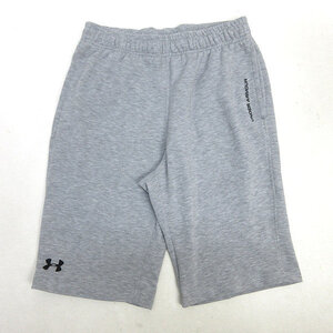 z■アンダーアーマー/UNDER ARMOUR MTR5624 トレーニング スウェットショーツ【M】灰/men