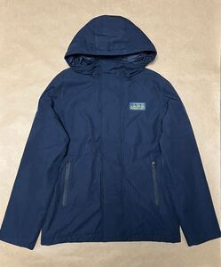 美品 定価60,500円 A.P.C. CYBER PARKA 中綿 ジャケット ネイビー XS パファー ブルゾン マウンテン パーカー ロゴ APC アーペーセー @b157