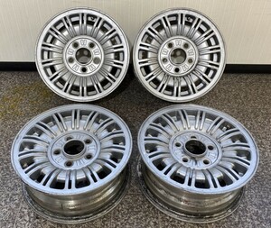 ★当時物、希少品★【TOYOTA クラウン MS110 純正】14X5.5JJ ET27 5H/114.3 4本セット！