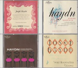 ★CD ハイドン:弦楽四重奏曲 選集4枚セット *ウィーン・コンツェルトハウス四重奏団(Wiener Konzerthaus streicherquartett)