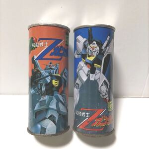 機動戦士 ガンダム 昭和 空き缶 2種 コーラ チェリオ スイートキッス Zガンダム エゥーゴ レトロ ペプシ ロボット ジュース ガンプラ 缶 