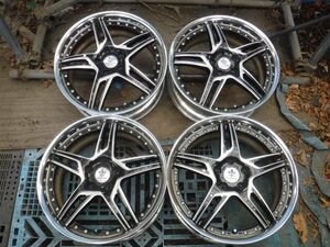 送料無料☆WORK DURANDAL DD5-2 ホイール 4本 19×7.5j 5穴 PCD114.3 19インチ☆34298