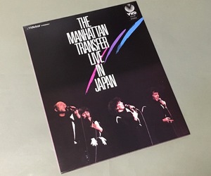 VHD ビデオディスク(美品)［ザ・マンハッタン・トランスファー The Manhattan Transfer／ライブ・イン・ジャパン］ライナー付き