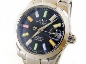 美品 ボールウォッチ MARVELIGHT CHRONOMETER 36 マーベライト クロノメーター 36 ■ NL9616C-S3CJ-BK メンズ 時計 ウォッチ BALL□6I