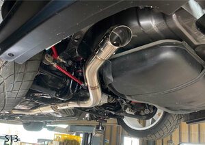 EXAS Racing Exhaust S13 サブ無し！ マフラー シルビア GPスポーツ エグザス レーシングエキゾースト 競技用