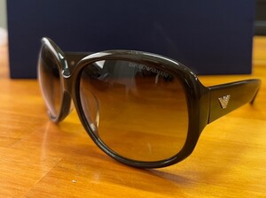 H09003 EMPORIO ARMANI b7 エンポリオアルマーニ サングラス EA 9629/F/S 86LCC 62□15 125 C 黒色 ファッション 小物